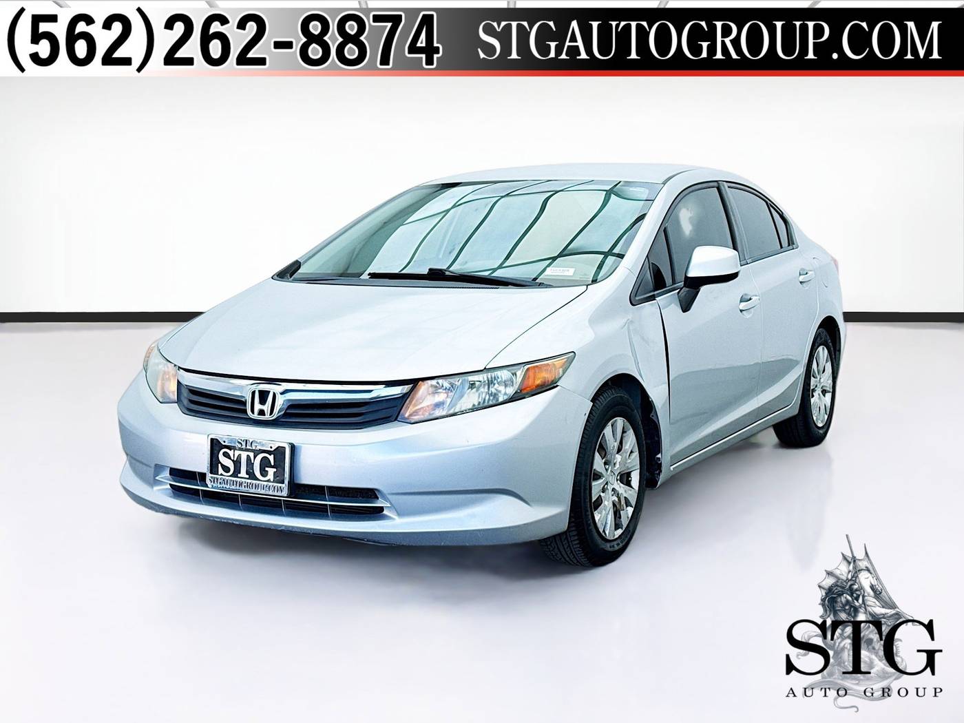 2012 Honda Civic LX — Sedan — 118,983 mi — Bellflower, CA