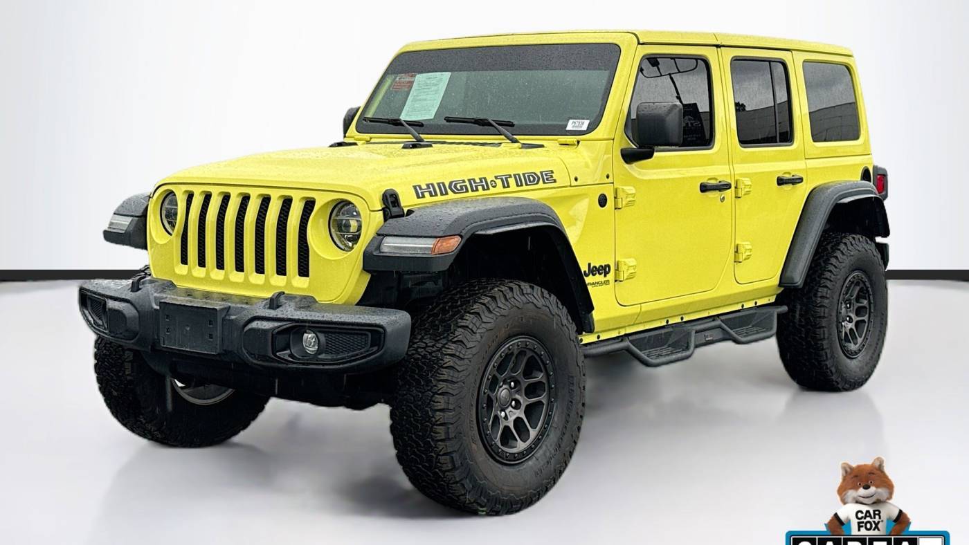 2022 Jeep Wrangler High Tide — SUV — 9,629 mi — Bellflower, CA