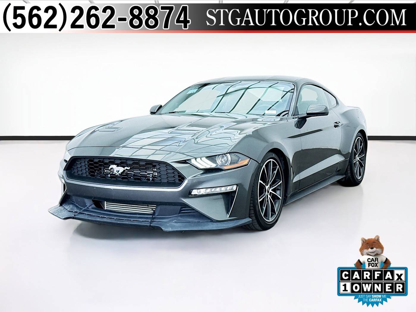 2018 Ford Mustang EcoBoost Premium — Coupe — 8,528 mi — Bellflower, CA