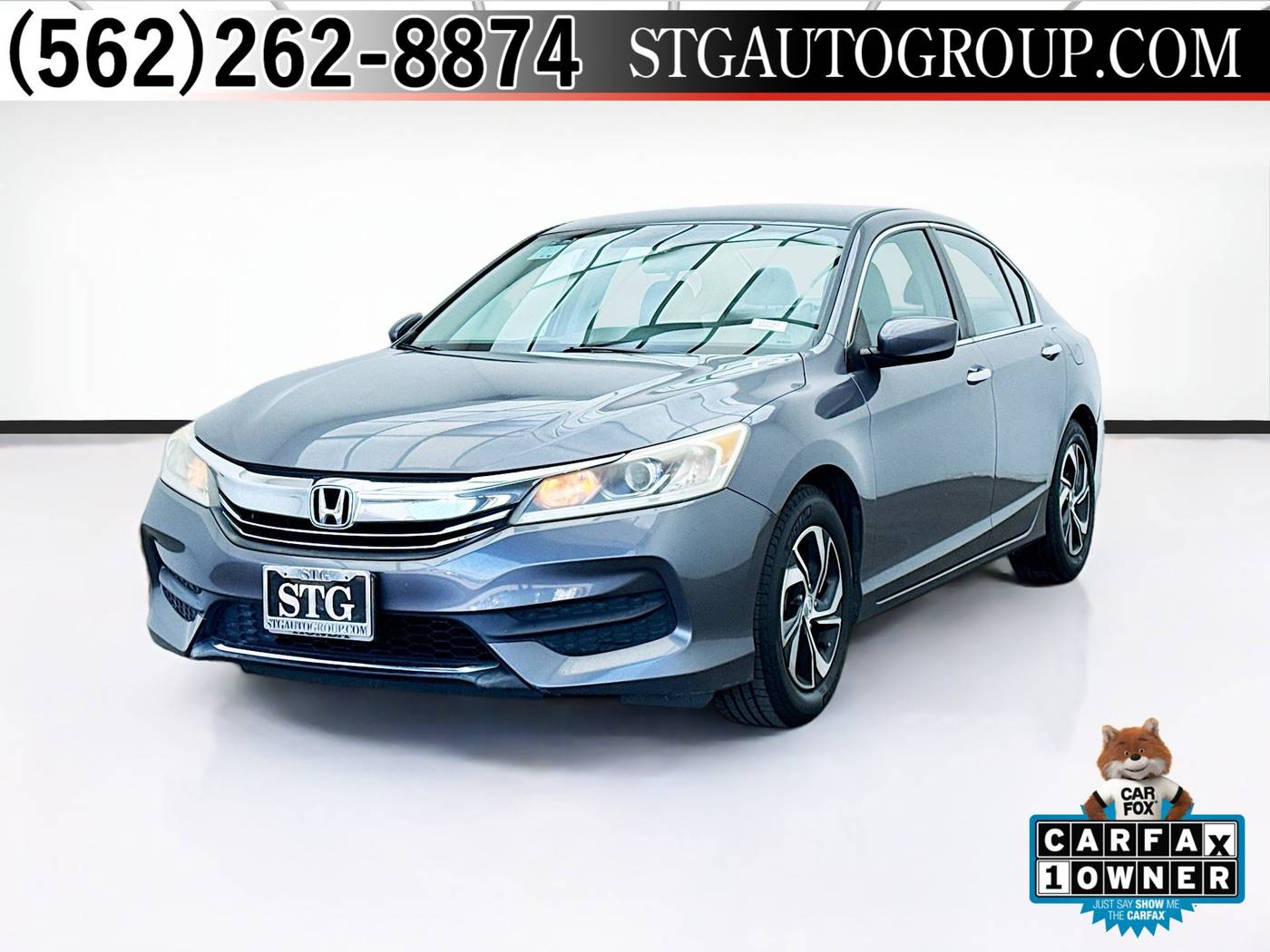 2016 Honda Accord LX — Sedan — 105,275 mi — Bellflower, CA