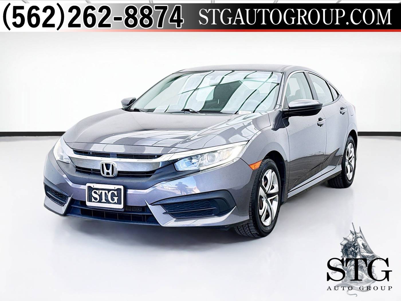2017 Honda Civic LX — Sedan — 80,022 mi — Bellflower, CA