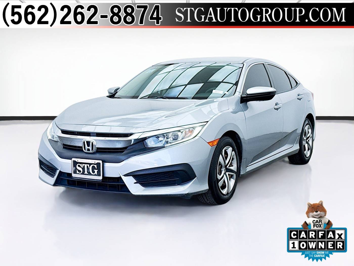 2018 Honda Civic LX — Sedan — 62,011 mi — Bellflower, CA
