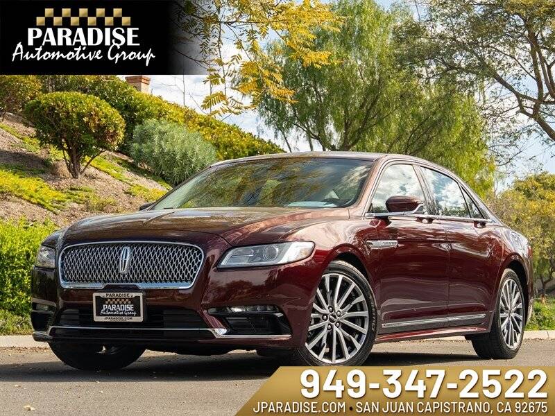 2017 Lincoln Continental Select — Sedan — 50,252 mi — San Juan Capistrano, CA
