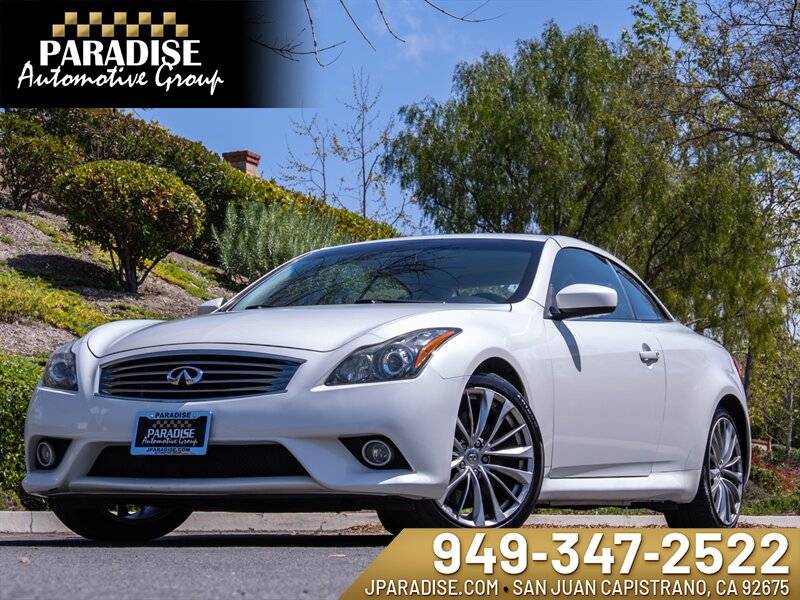 2012 INFINITI G G37 — Convertible — 69,121 mi — San Juan Capistrano, CA