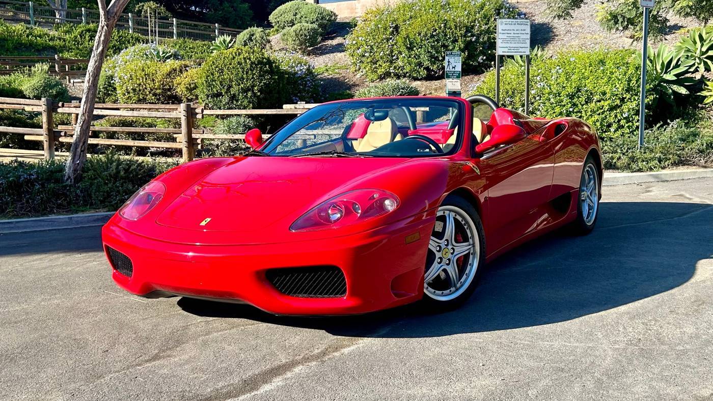 2005 Ferrari 360 Spider — Convertible — 27,175 mi — San Juan Capistrano, CA