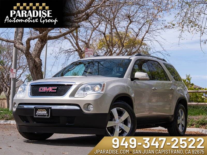 2012 GMC Acadia SLT — SUV — 71,446 mi — San Juan Capistrano, CA