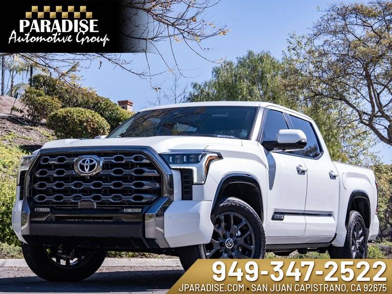 2024 Toyota Tundra Hybrid Platinum — Pickup Truck — 14,773 mi — San Juan Capistrano, CA