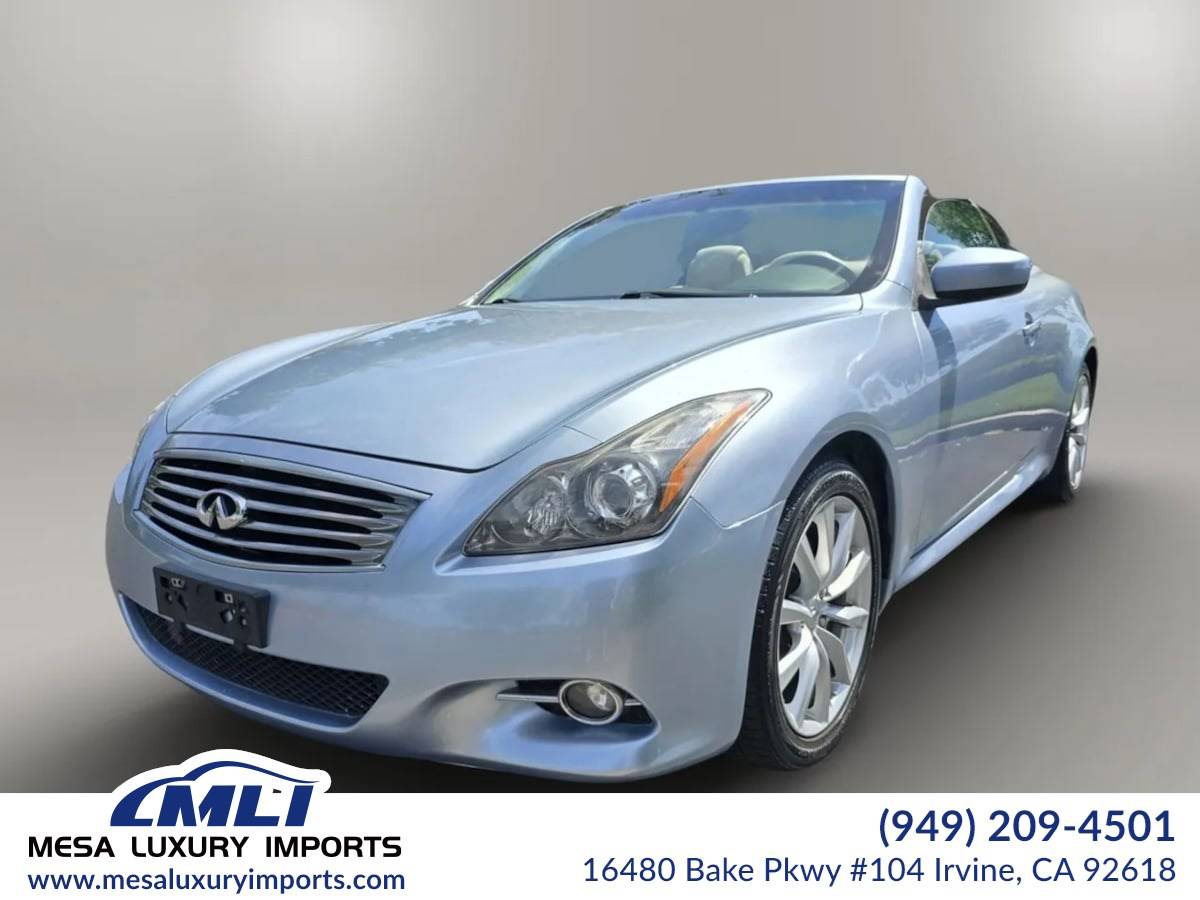 2012 INFINITI G G37 — Convertible — 109,170 mi — Irvine, CA