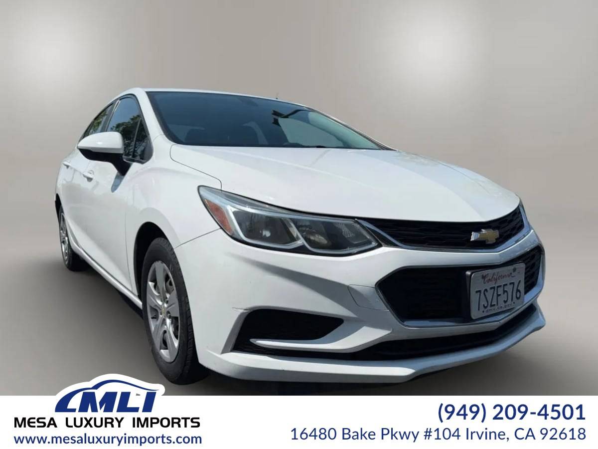 2016 Chevrolet Cruze LS — Sedan — 60,249 mi — Irvine, CA