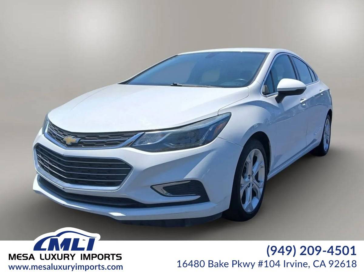 2017 Chevrolet Cruze Premier — Sedan — 88,162 mi — Irvine, CA
