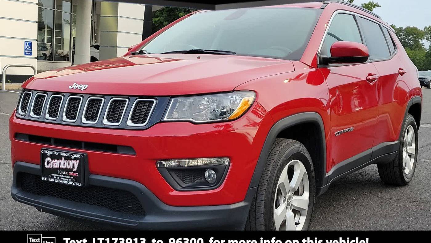 2020 Jeep Compass Latitude — SUV — 33,083 mi — Cranbury, NJ
