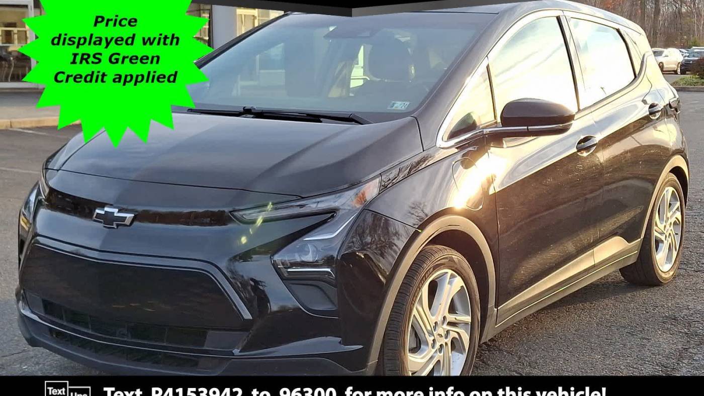 2023 Chevrolet Bolt EV 1LT — Sedan — 25,552 mi — Cranbury, NJ