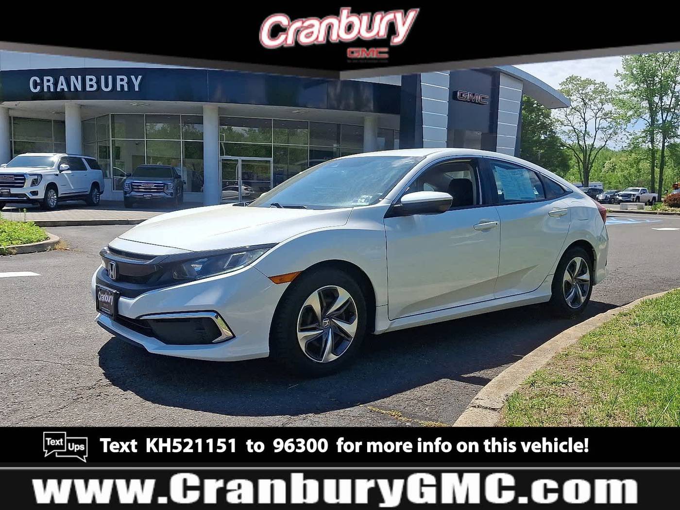 2019 Honda Civic LX — Sedan — 84,087 mi — Cranbury, NJ
