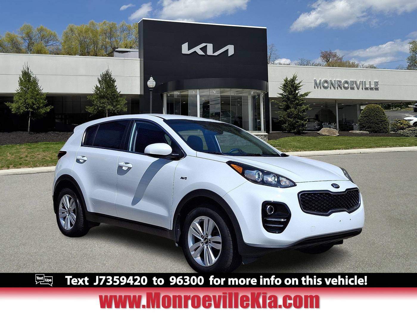 2018 Kia Sportage LX — SUV — 65,855 mi — Monroeville, PA