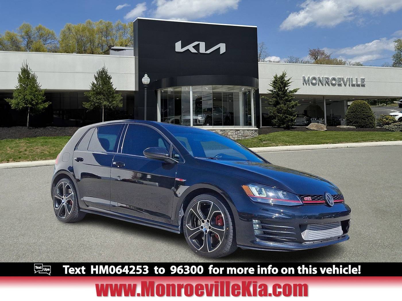 2017 Volkswagen Golf GTI SE — Hatchback — 52,202 mi — Monroeville, PA