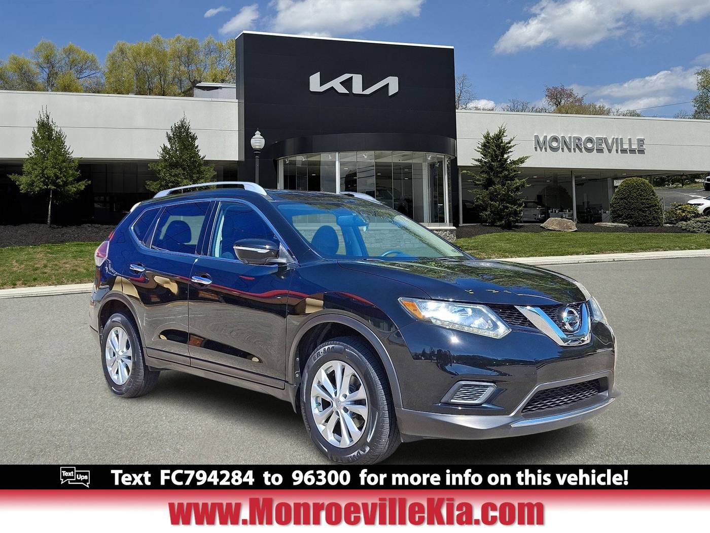 2015 Nissan Rogue SV — SUV — 47,325 mi — Monroeville, PA