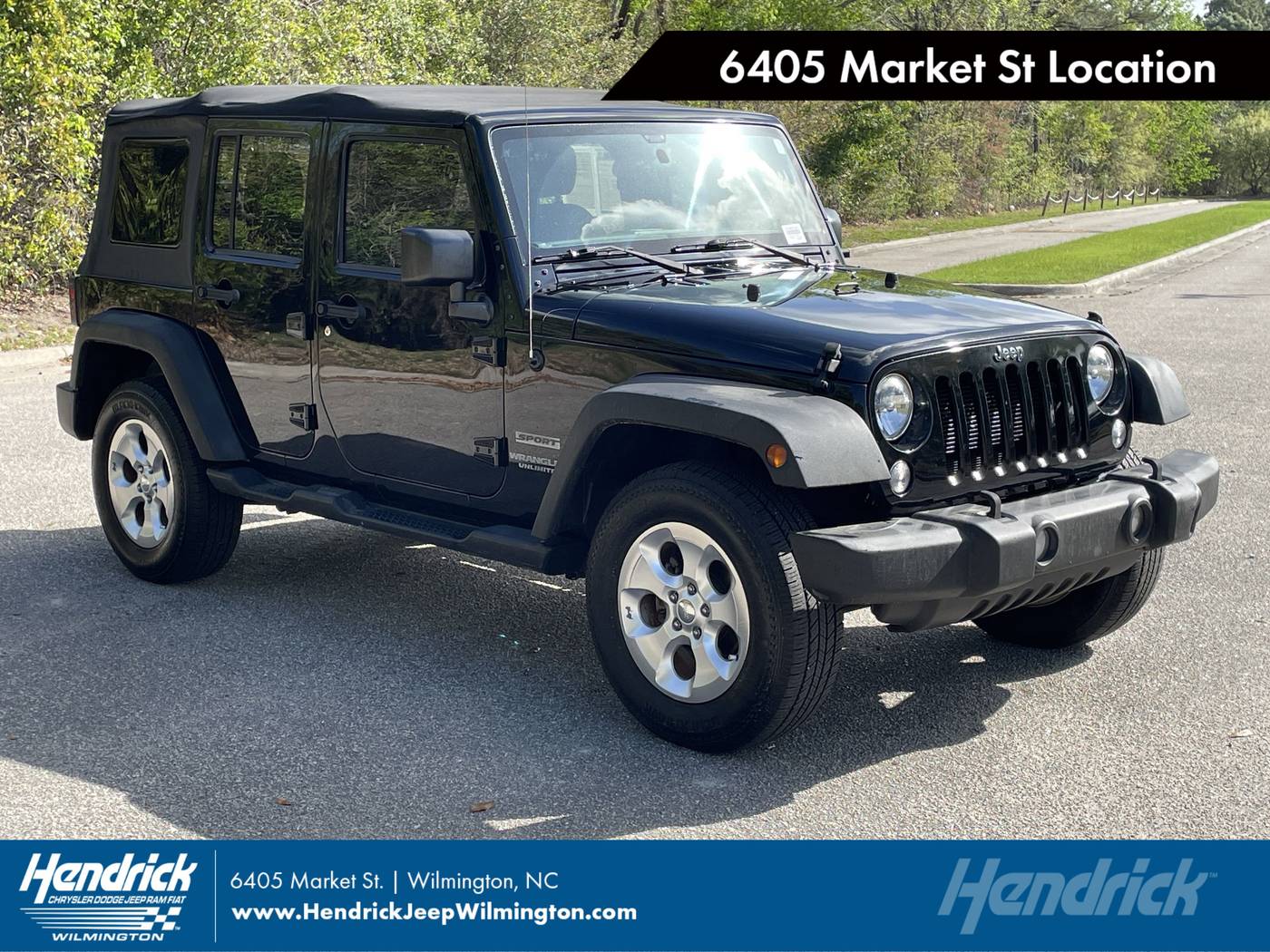 2015 Jeep Wrangler Sport — SUV — 117,172 mi — Wilmington, NC