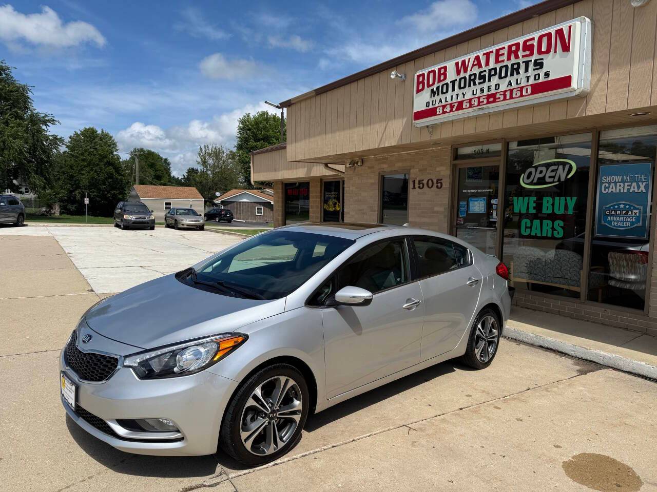 2014 Kia Forte EX — Sedan — 122,611 mi — SOUTH ELGIN, IL