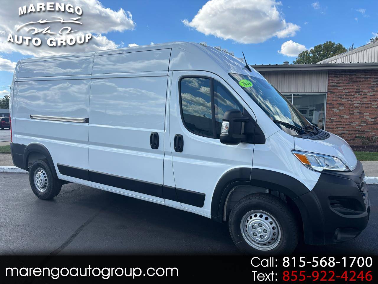 2024 Ram ProMaster Cargo Van Tradesman 2500 — Cargo Van — 99 mi — Marengo, IL