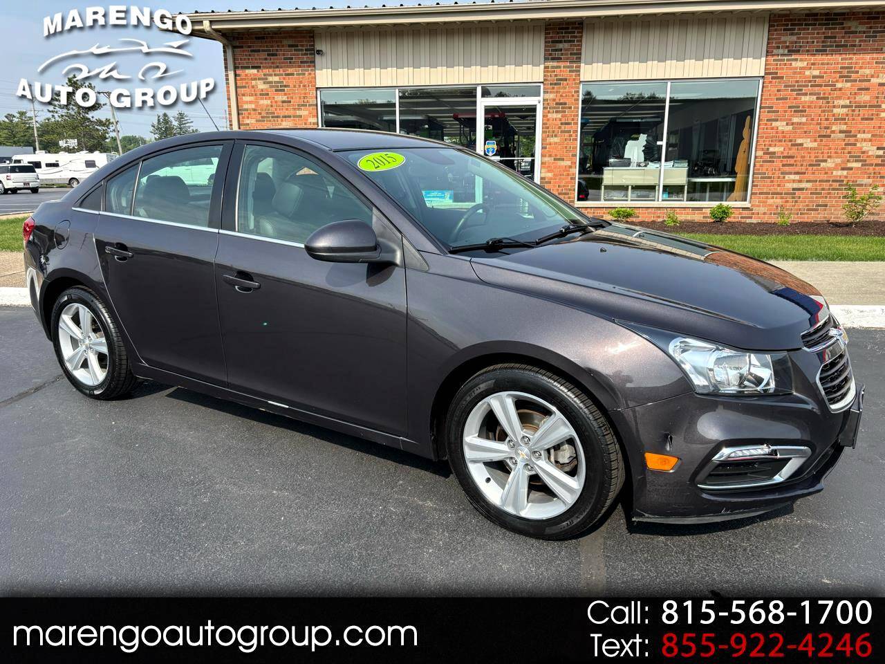 2015 Chevrolet Cruze 2LT — Sedan — 62,600 mi — Marengo, IL