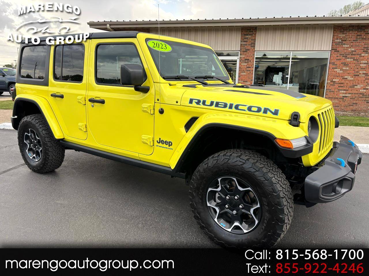 2023 Jeep Wrangler Rubicon 4xe — SUV — 25,430 mi — Marengo, IL