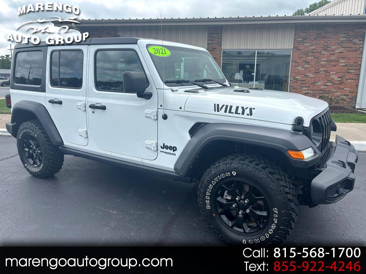 2021 Jeep Wrangler Willys — SUV — 18,552 mi — Marengo, IL