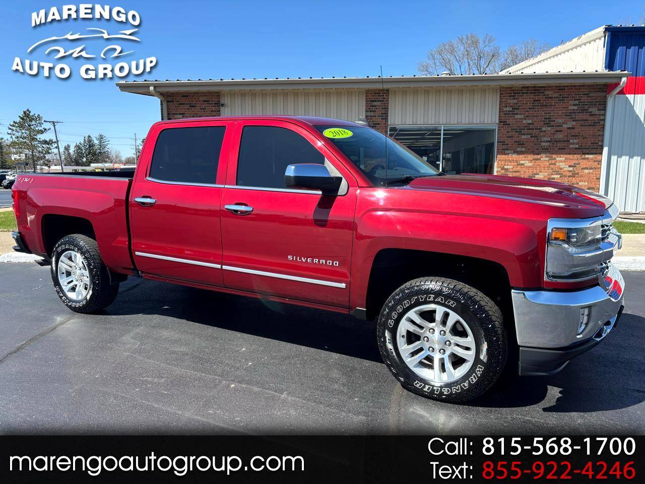 2018 Chevrolet Silverado 1500 LTZ — Pickup Truck — 99,776 mi — Marengo, IL