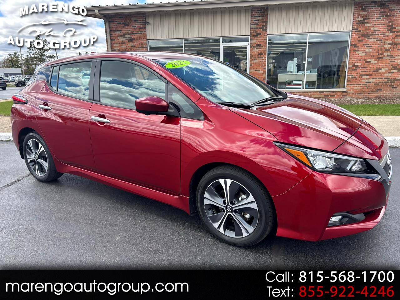 2022 Nissan LEAF SV — Hatchback — 16,994 mi — Marengo, IL