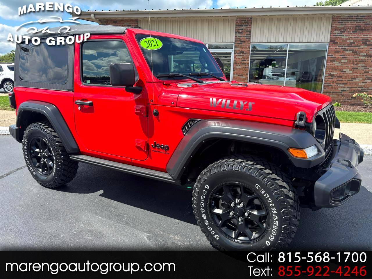 2021 Jeep Wrangler Willys — SUV — 37,585 mi — Marengo, IL