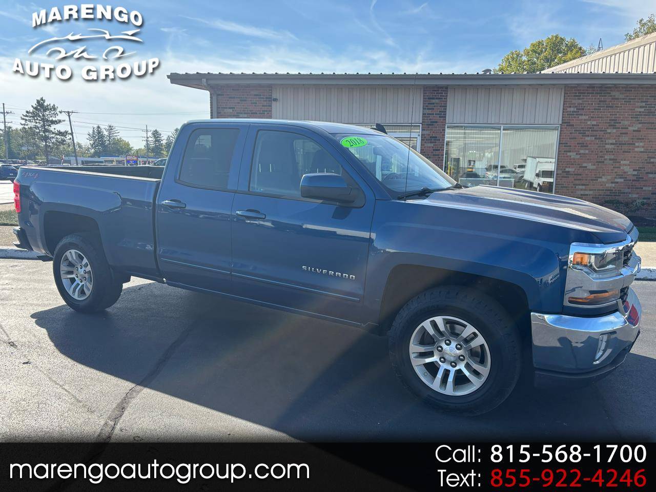 2018 Chevrolet Silverado 1500 LT — Pickup Truck — 166,008 mi — Marengo, IL