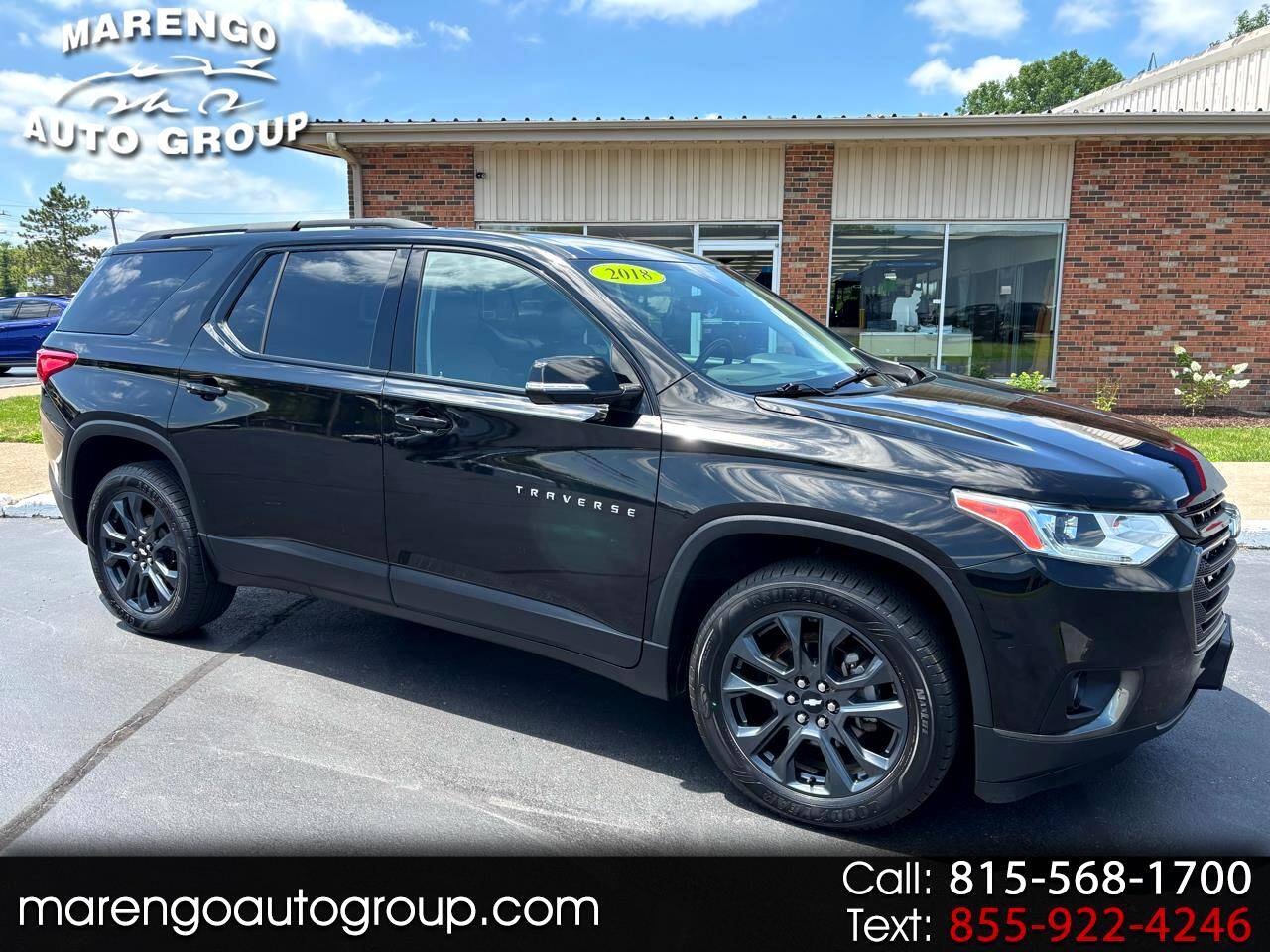 2018 Chevrolet Traverse RS — SUV — 81,622 mi — Marengo, IL