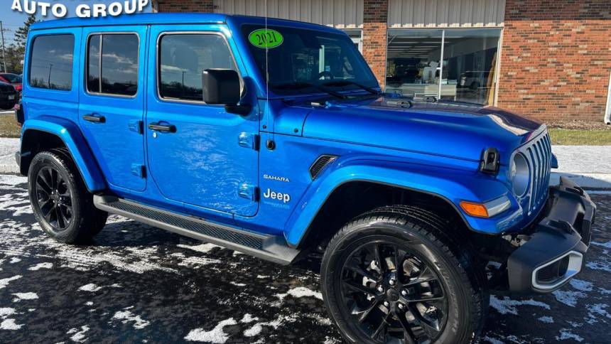 2021 Jeep Wrangler Sahara 4xe — SUV — 70,608 mi — Marengo, IL