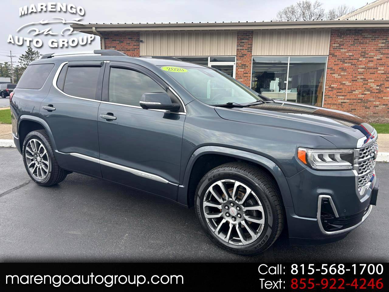 2020 GMC Acadia Denali — SUV — 83,215 mi — Marengo, IL