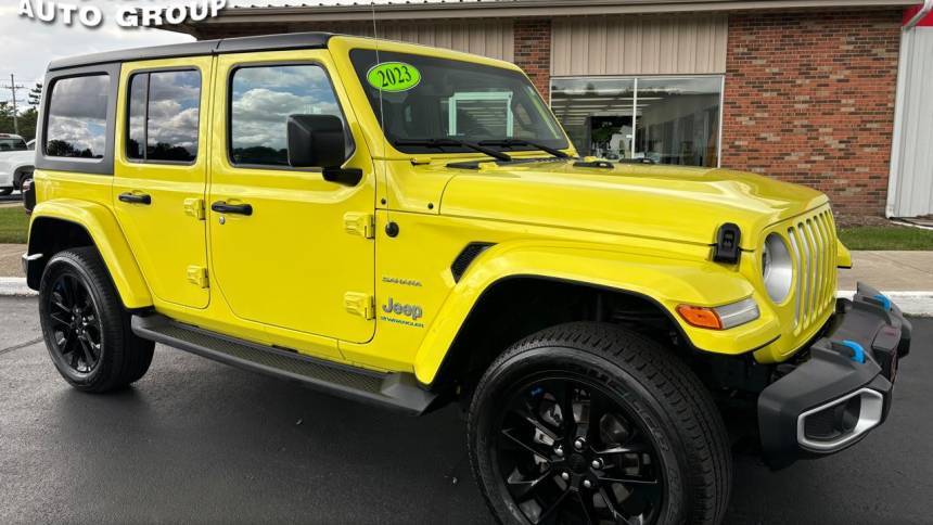 2023 Jeep Wrangler Sahara 4xe — SUV — 27,943 mi — Marengo, IL