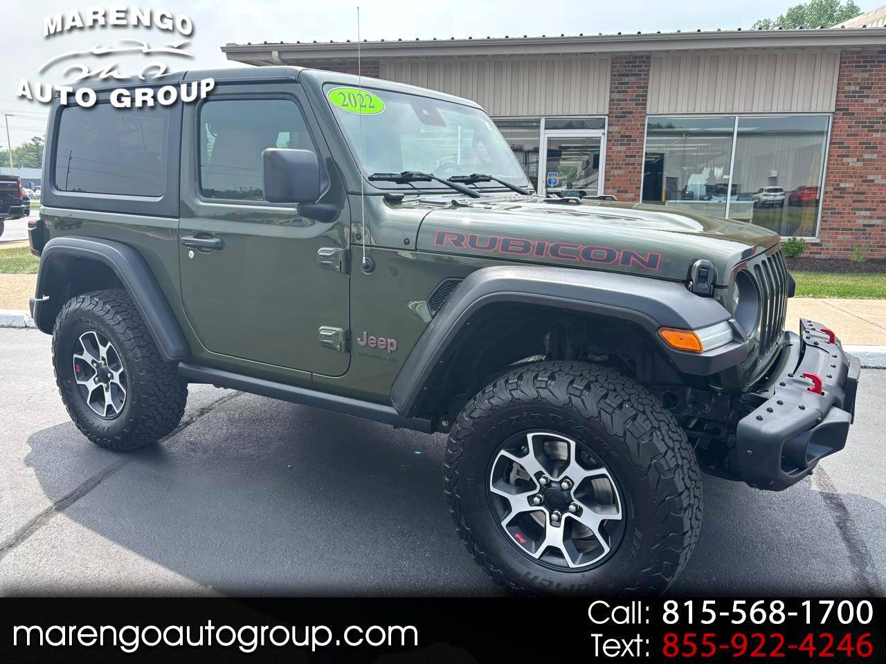 2022 Jeep Wrangler Rubicon — SUV — 54,686 mi — Marengo, IL