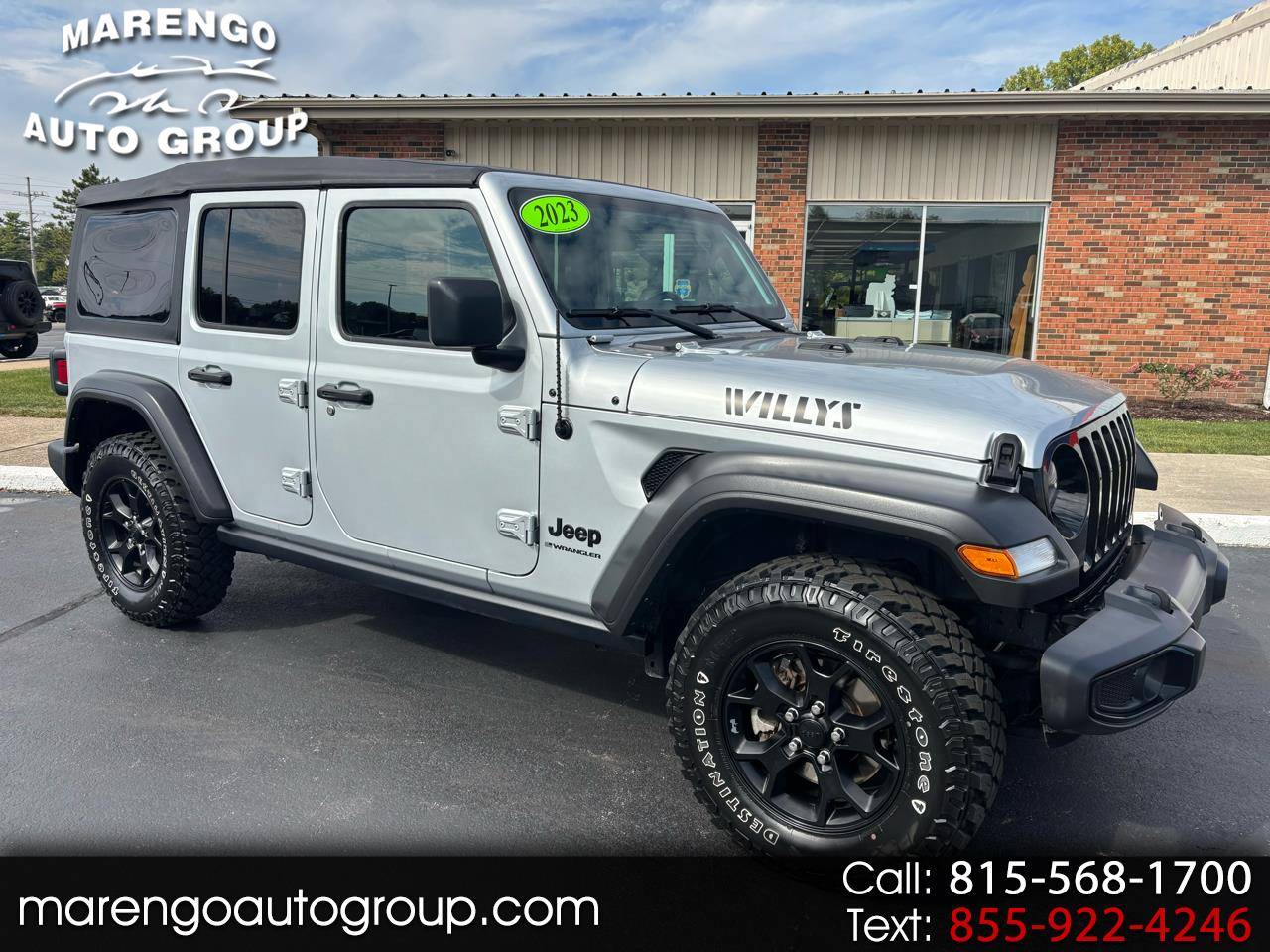 2023 Jeep Wrangler Willys — SUV — 24,453 mi — Marengo, IL