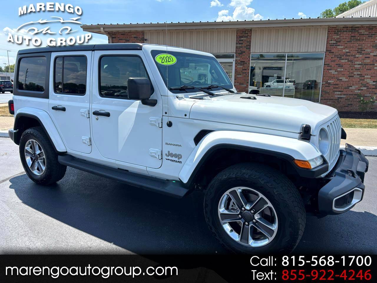 2020 Jeep Wrangler Sahara — SUV — 36,689 mi — Marengo, IL
