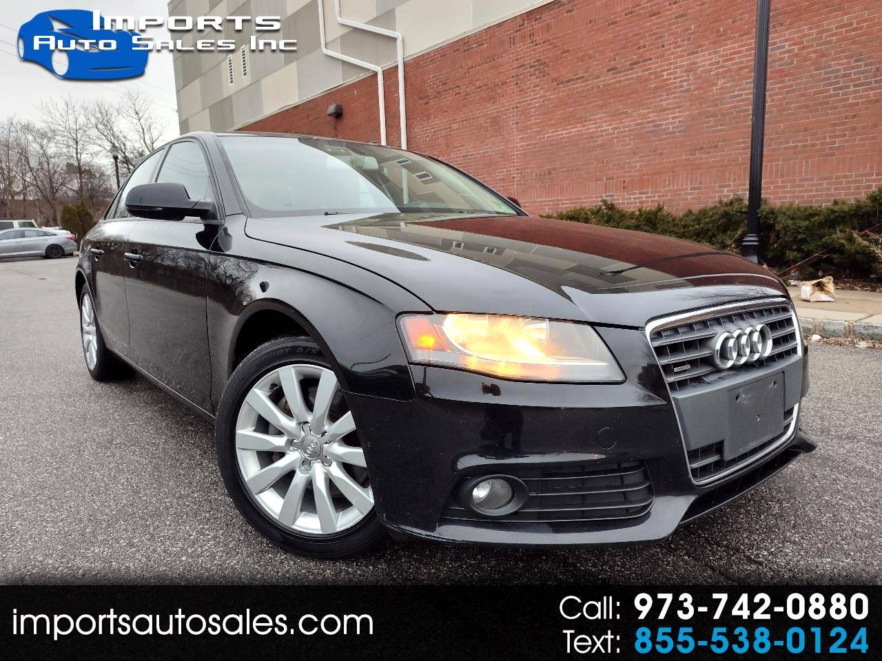 2012 Audi A4 Premium — Sedan — 124,105 mi — Paterson, NJ
