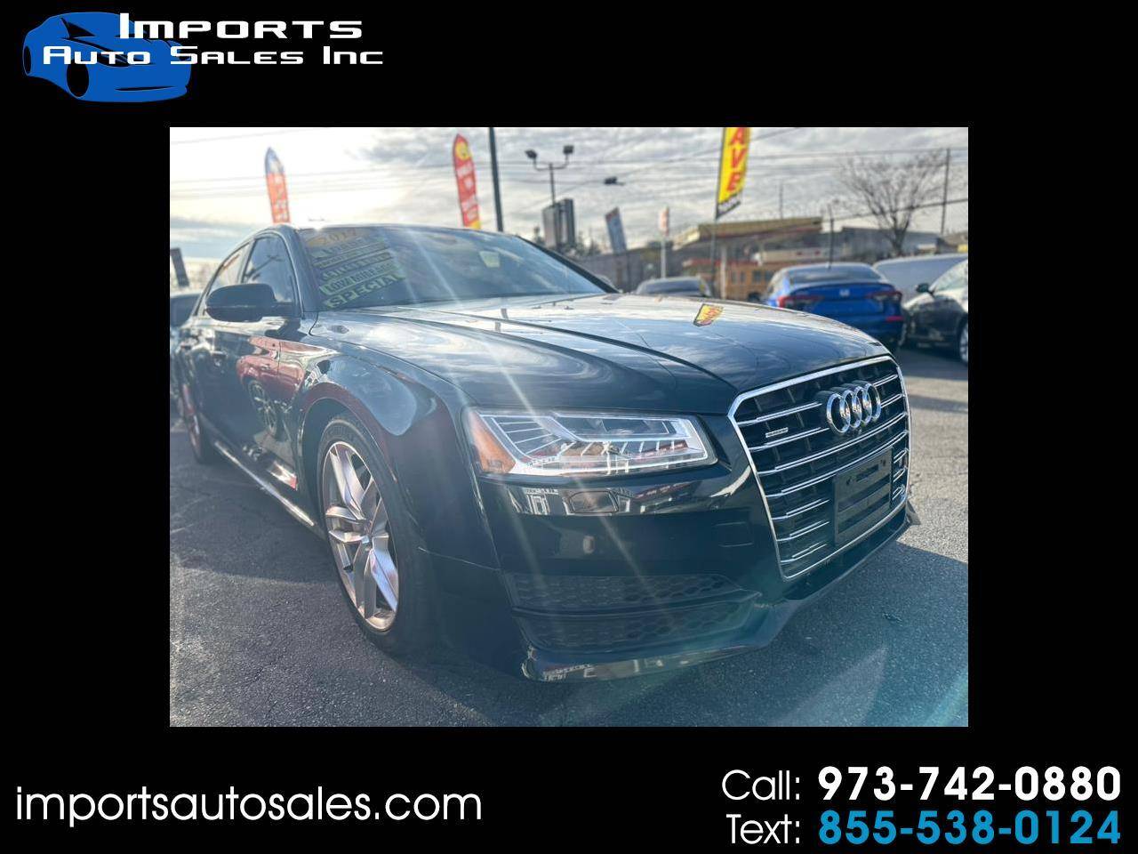 2017 Audi A8 3.0S — Sedan — 140,437 mi — Paterson, NJ