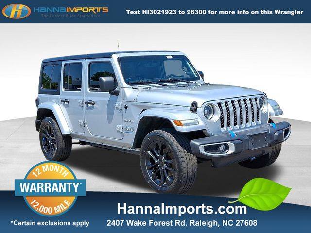 2023 Jeep Wrangler Sahara 4xe — SUV — 42,594 mi — Raleigh, NC