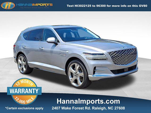2023 Genesis GV80 3.5T — SUV — 15,147 mi — Raleigh, NC