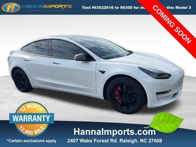 2021 Tesla Model 3 Standard Range Plus — Sedan — 44,911 mi — Raleigh, NC