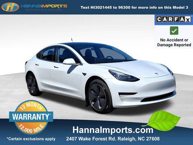 2018 Tesla Model 3 Mid Range — Sedan — 78,058 mi — Raleigh, NC