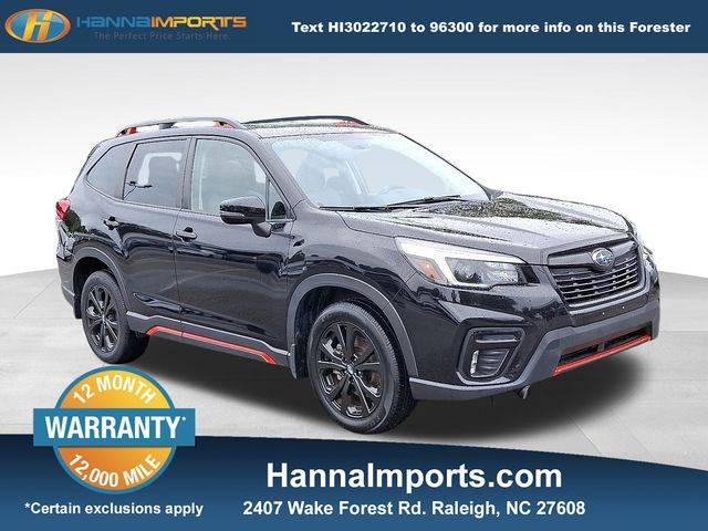 2021 Subaru Forester 2.5i Sport — SUV — 62,390 mi — Raleigh, NC