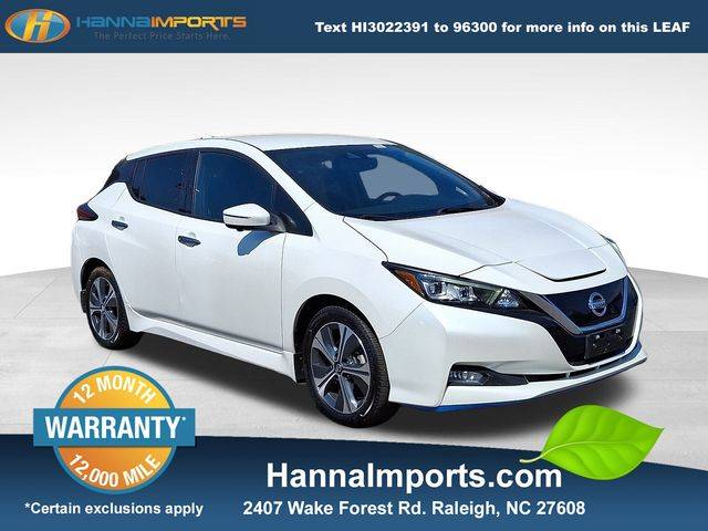2019 Nissan LEAF SL PLUS — Hatchback — 47,862 mi — Raleigh, NC