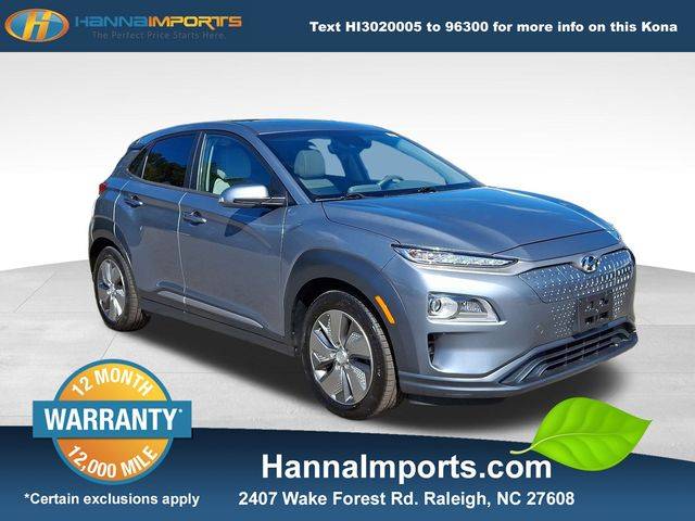2021 Hyundai Kona Electric Limited — SUV — 43,122 mi — Raleigh, NC