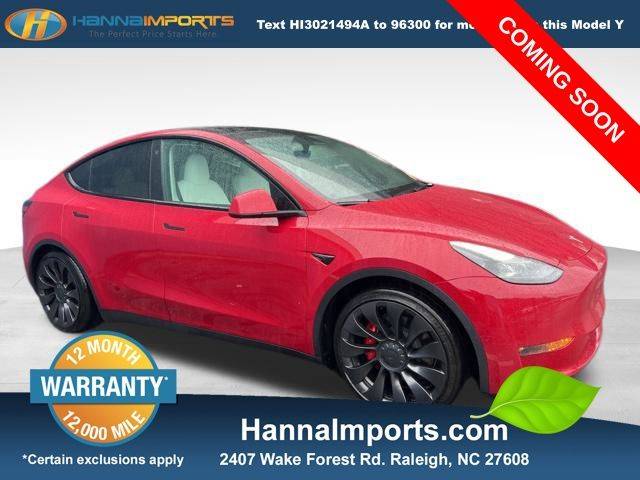 2023 Tesla Model Y Performance — SUV — 30,186 mi — Raleigh, NC