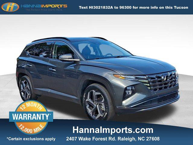 2022 Hyundai Tucson Hybrid Limited — SUV — 36,238 mi — Raleigh, NC