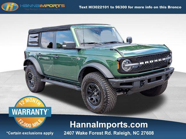 2022 Ford Bronco Wildtrak — SUV — 6,667 mi — Raleigh, NC
