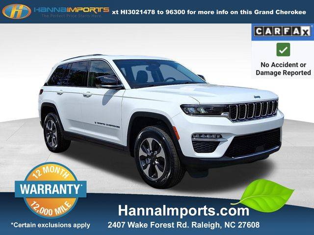 2022 Jeep Grand Cherokee 4xe — SUV — 257 mi — Raleigh, NC